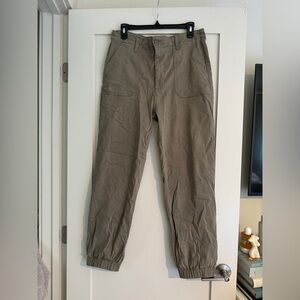 *LIKE NEW* Olive Brown Utility Jogger Pants